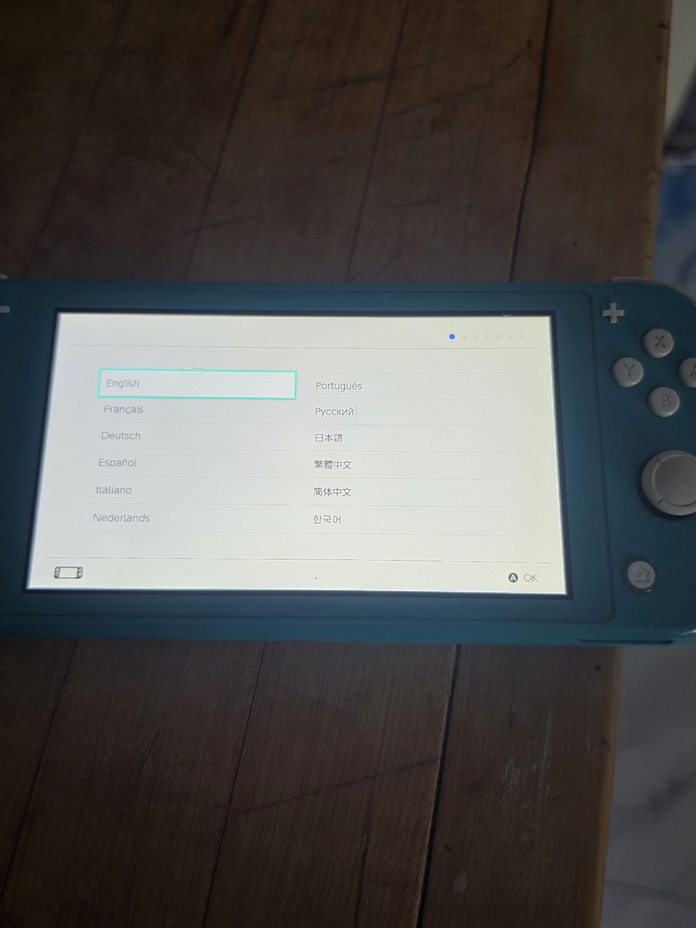 Nintendo Switch Lite Handheld Console - Teal Blue